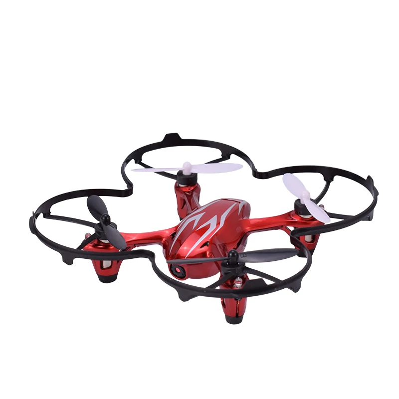 Hubsan H107C X4 720P HD Камера 2,4G 4CH р/у вертолет Квадрокоптер Радиоуправляемый Дрон RTF с светодиодный пульт дистанционного управления светом Управление игрушки красный режим 1 Режим 2
