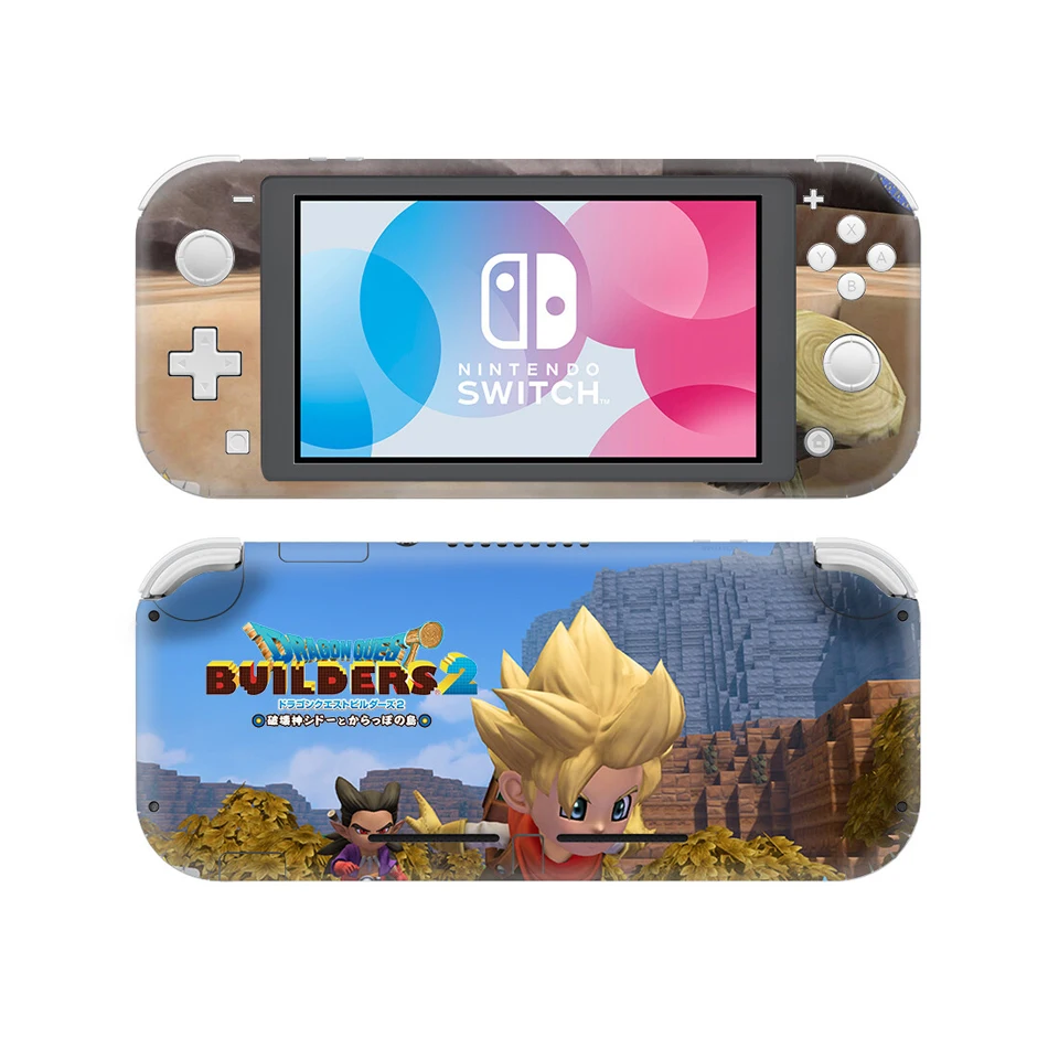 Наклейка Dragon Quest из кожи для nintendo Switch Lite, виниловые наклейки для консоли и контроллера nintendo Switch Lite