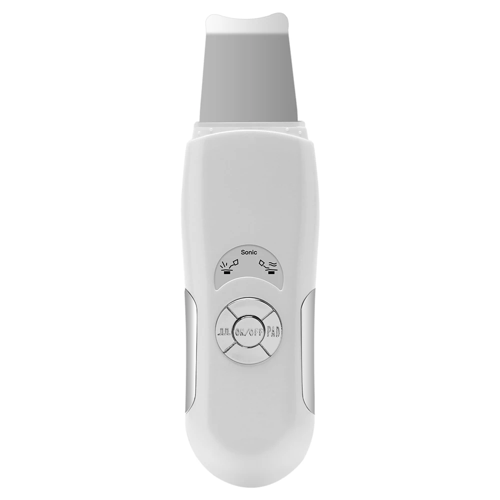 

Ultrasonic Skin Scrubber Cleanser Face Cleaning Acne Removal Facial Spa Vibration Massager Ultrasound Peeling Clean Machine