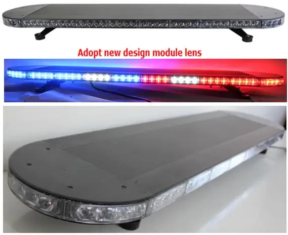 Free shipping ultra bright 3 watt new led lightbar law enforcement officer vehicle warning lightbar emergency tow truck lightbar