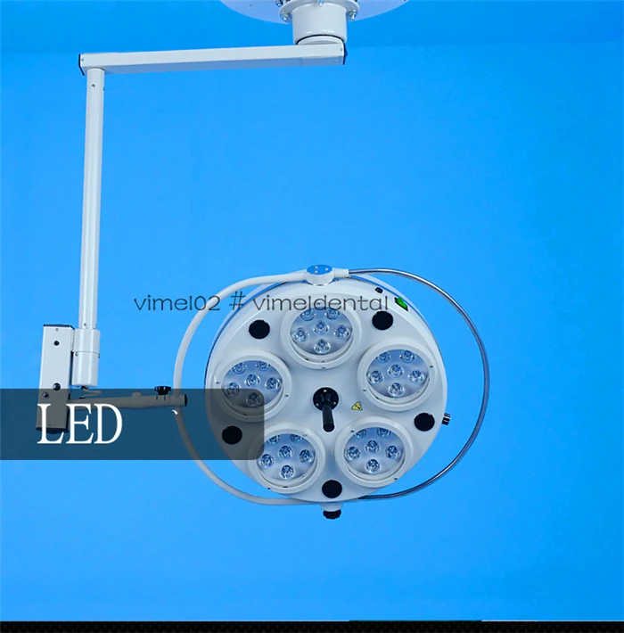 LED lamp Стоматологическая медицинская бестеневая Светодиодная лампа с холодным светом хирургический светильник потолочный монтируемый тип с CE - Цвет: LED lamp