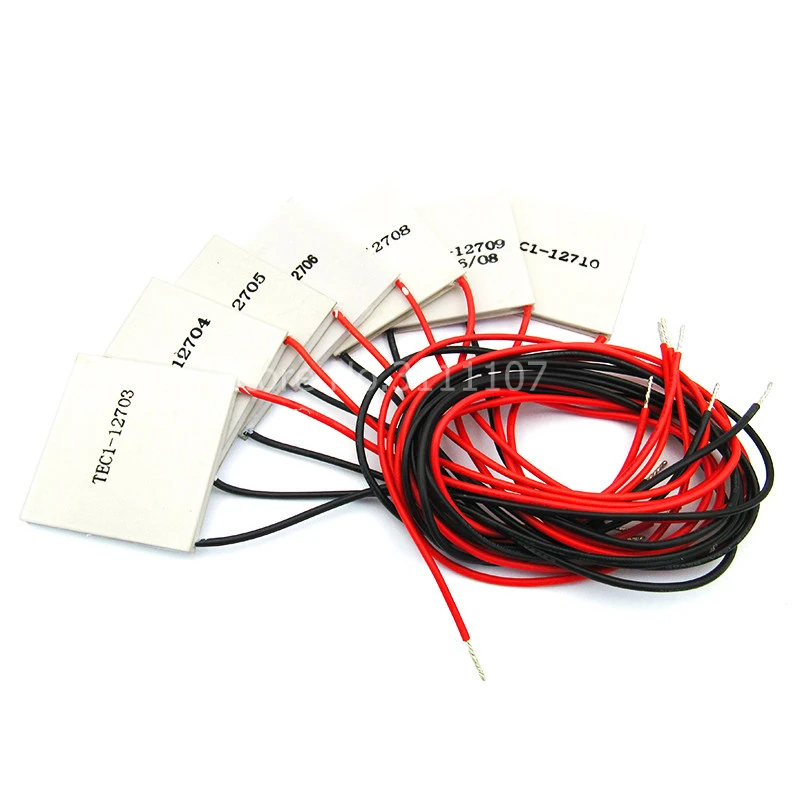 Tec1 12706 Tec Dispositivo Di Raffreddamento Termoelettrico Peltier Tec1-12710 Tec1-12715 Modulo 40*40Mm 12V Peltier Elemente