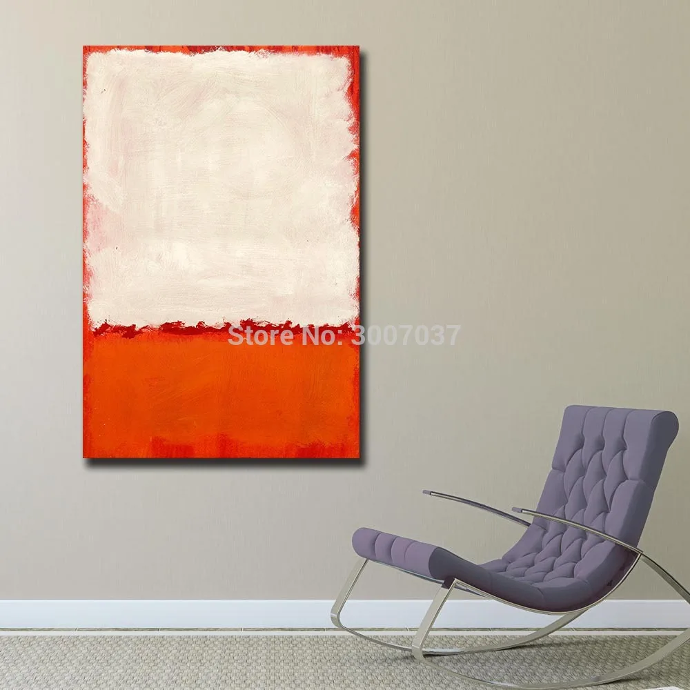 Бесплатная доставка Марка Ротко 100% ручная роспись картина маслом домашний декор