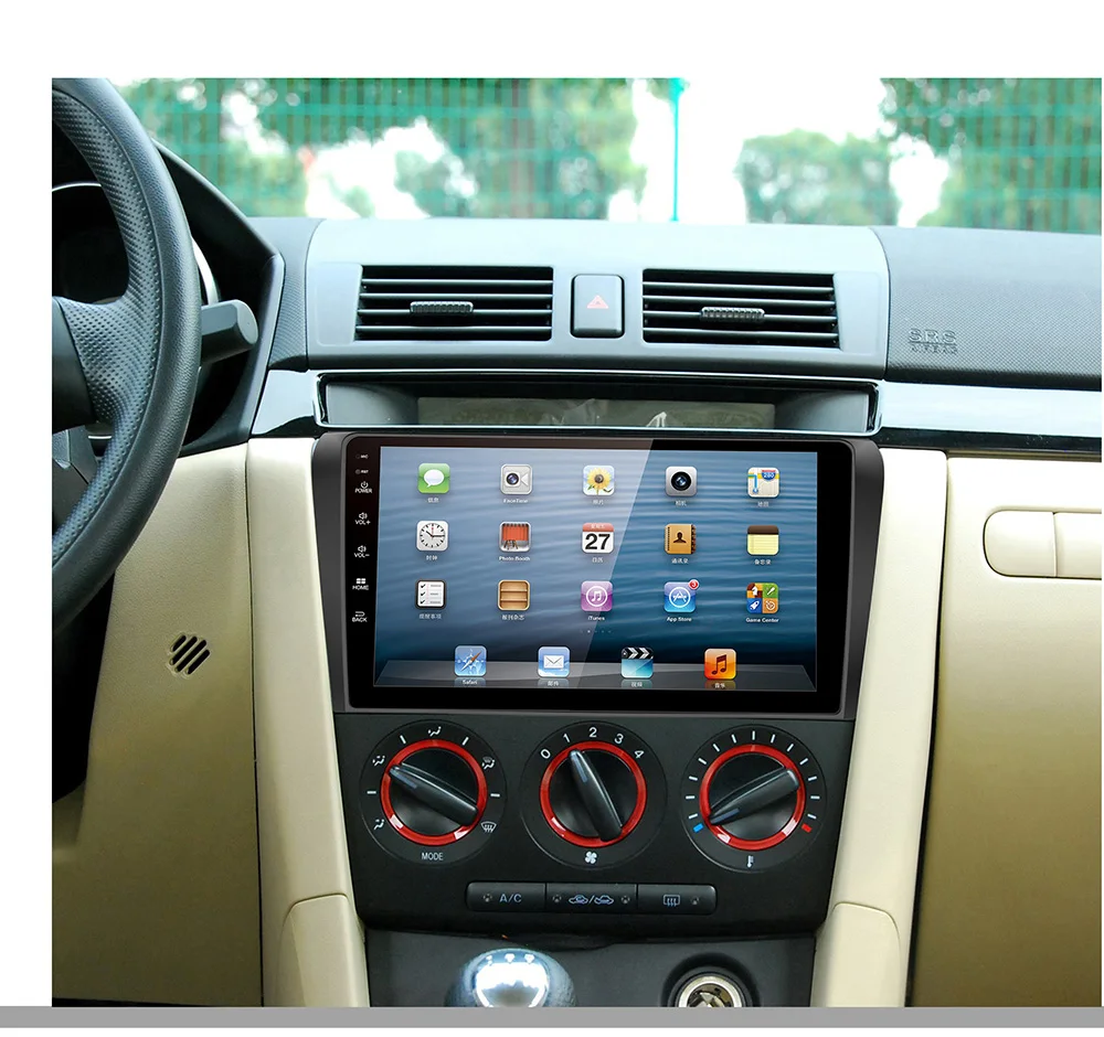

9 Inch Car Fascia For Mazda 3 2008-2013 Fascias Audio Fitting Adaptor Panel Frame Kits Car DVD Frame Dashboard