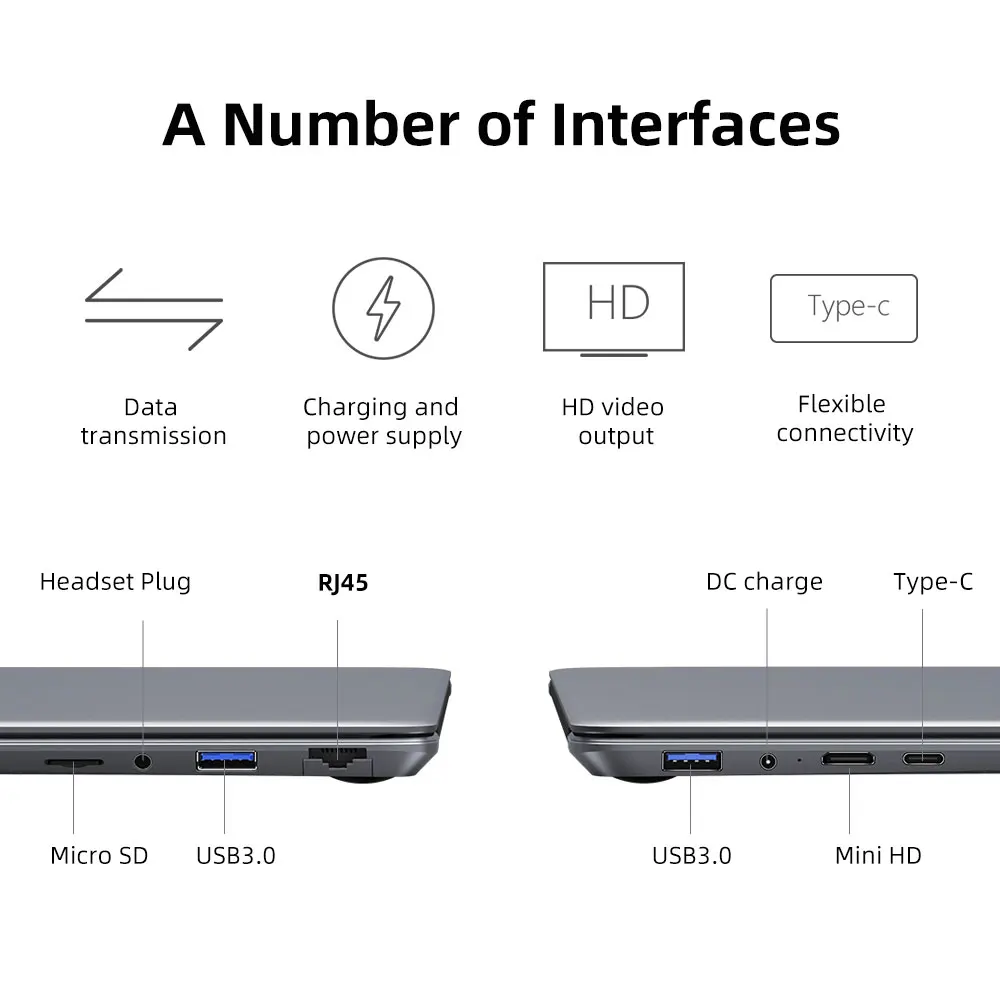 CHUWI HeroBook Plus 15.6 inch Laptop LPDDR4X 16GB
