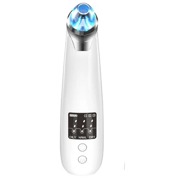 

Pore Cleaner Vacuum Blackhead Remover Instrument Skin Rejuvenation Facial Oil Acne Removal Pore Educe Wrinkle Firming Skin