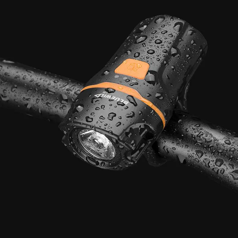ABZB-Bluewild сильный светильник велосипеда светильник Usb Перезаряжаемые встроенный Батарея головной светильник велосипед вспышки светильник Передний фонарь светильник велосипед