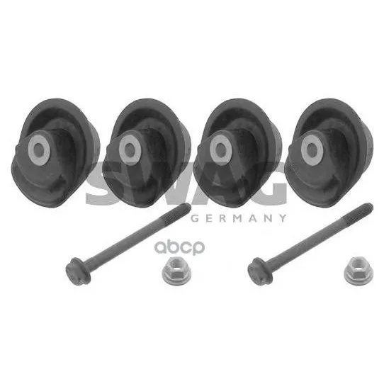 Комплект Сайлентблоков Подвески Задней Балки 4шт Vw: Passat 88-96, Passat 88-97, Passat Wagon 88-97 Swag арт. 30790007