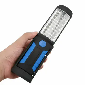 

Magnetic LED Torch Hand AWY Light Flexible Rechargeable COB Work Lamp Inspection