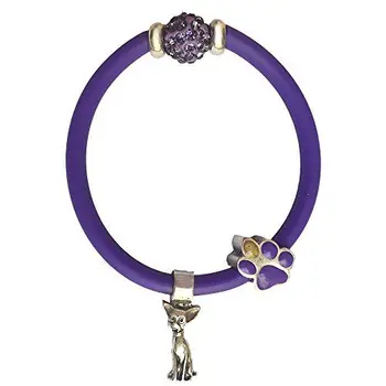 

BB ILove Perroton By Alejandra Botto Women Plata 950 Silver Round Crystal