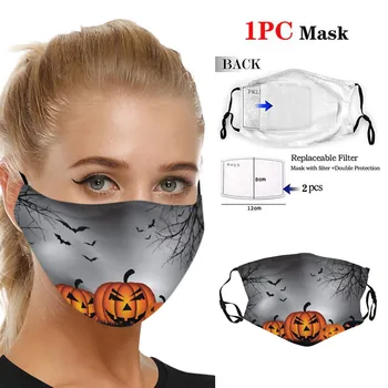 

1PC Windproof Foggy Haze Anti-Spitting Mask Reusable Mask Mouth Caps Cloth Face Mask Breathable Mouth Mask