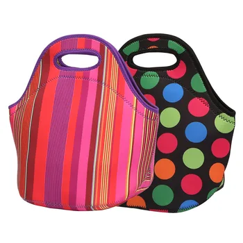 

Lunch Bags For Women Kids Neoprene Lunch Tote Bag Insulated Waterproof Lunch Box for Women Adults Kids Tote Storage Bag #1.14