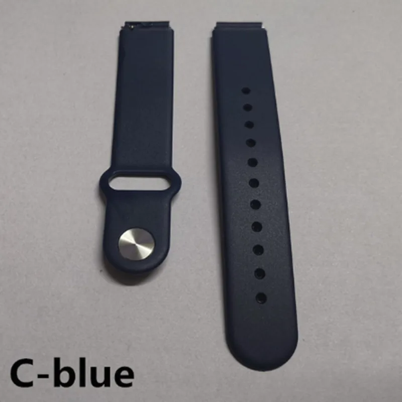 B57 ремешок B57 Смарт-часы B57 смарт-браслет аутентичный ремешок - Цвет: C-blue