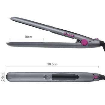 

LED Display Roll Straight Modeling Tool Dual Purpose Ceramic Coating Panel PTC Heating Straight Hair