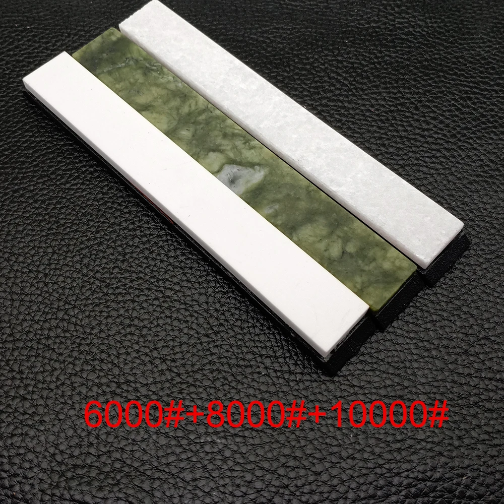 Точильный камень набор точилка для ножей фиксированный угол точилка для ножей точильный камень Алмазный точильный камень масляный камень хонинговые камни 150*20*5 мм - Цвет: as photo