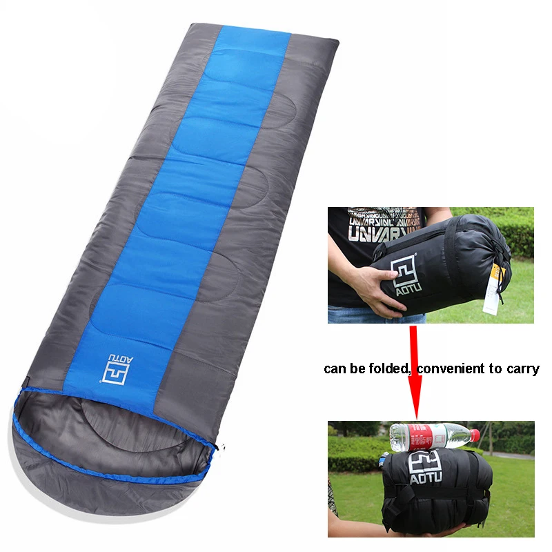 Envelope Adult Cotton Sleeping Bag Waterproof Keep Warm Sleeping Bag
