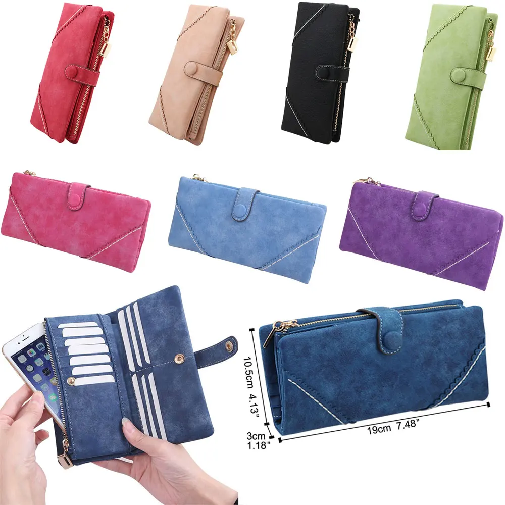 Модный женский кошелек на молнии,, женские роскошные кошельки для кредитных карт для девочек