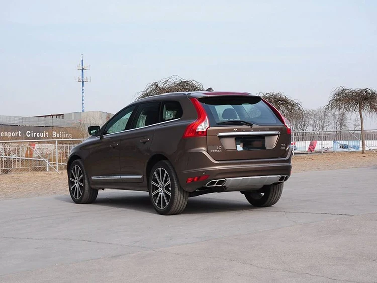 Для Volvo XC60- нержавеющая сталь Впускной Хвост выхлопная труба наконечник глушитель крышка отделка автомобиля Стайлинг Аксессуары 2шт