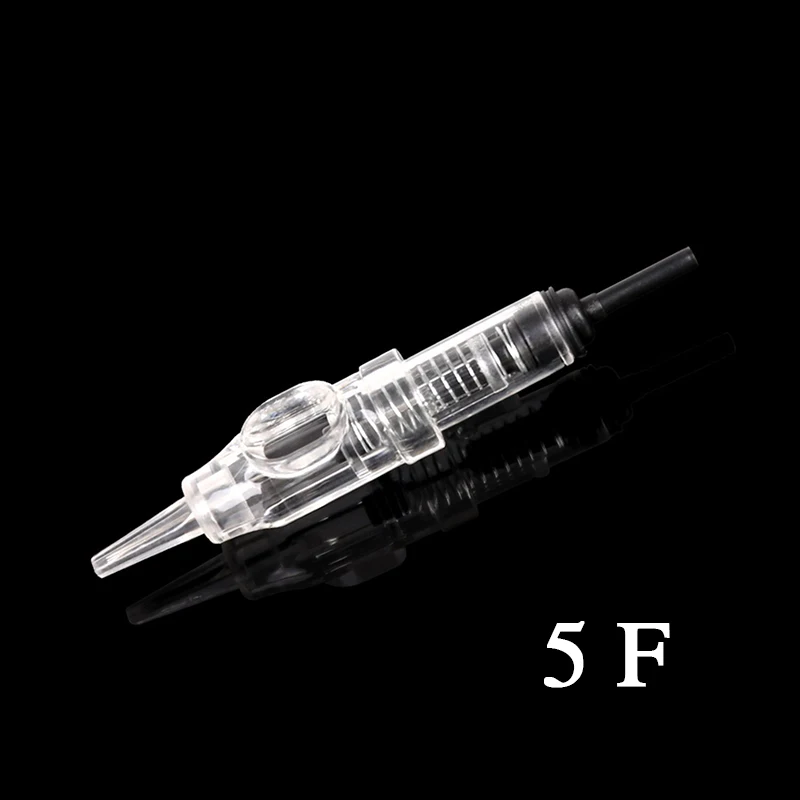 30PCS 5F Agulhas легко щелчок Перманентный макияж машина роторная моторная ручка Nouveau контурная машина татуировки Dermografo для подводка для глаз, бровей, губ - Цвет: 30PCS 5F