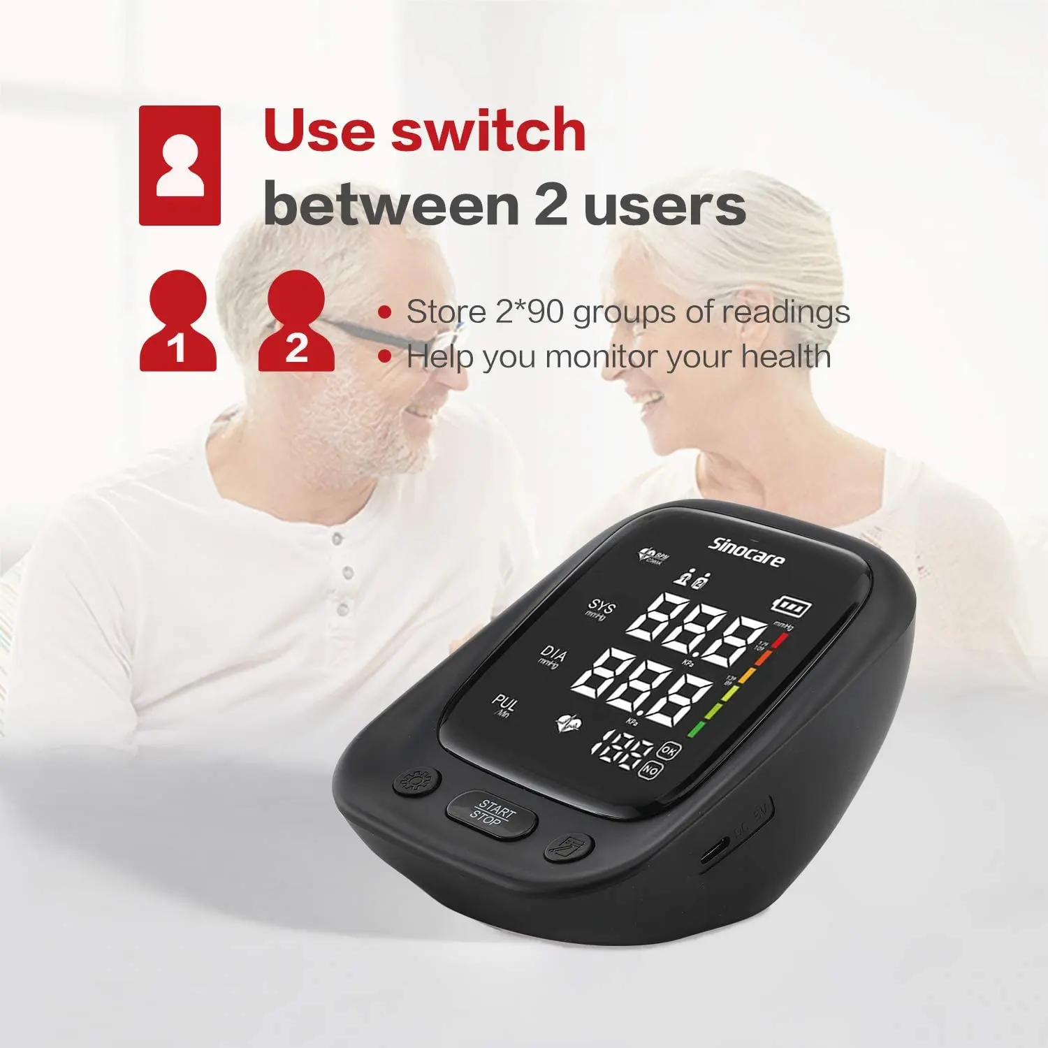 Sinocare Blood Pressure Monitor