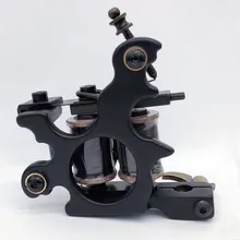 10 обмоток тату машина для резки проволоки для вкладышей и шейдеров черный цвет железные тату принадлежности