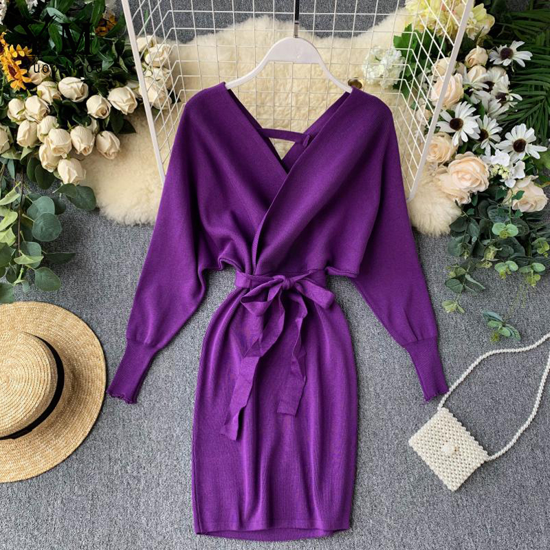Knitted Sweater Dress