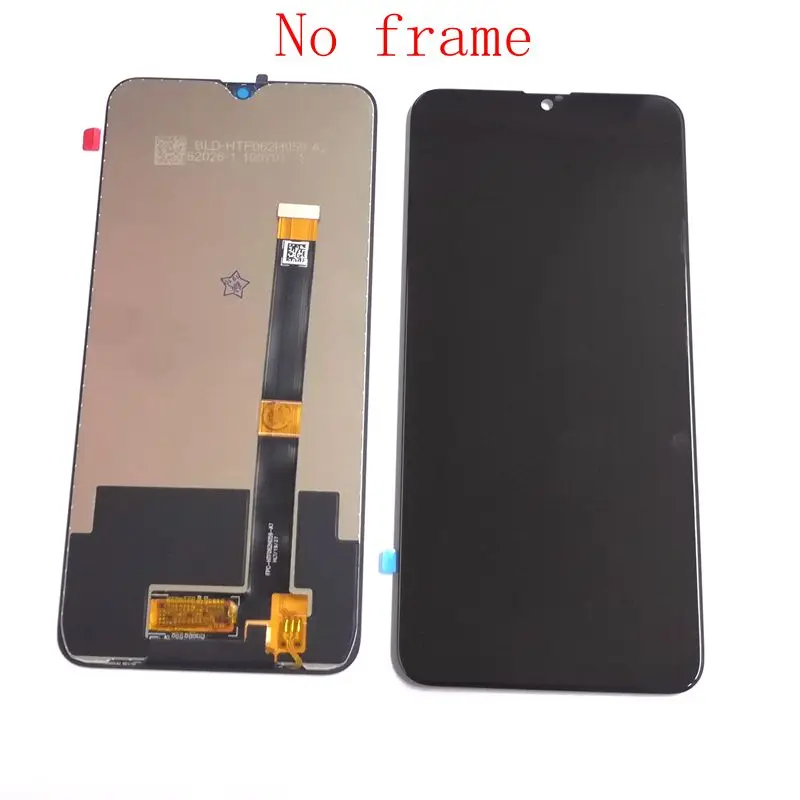 Для oppo A5s CPH1909 ЖК-дисплей с сенсорным экраном дигитайзер Рамка полная сборка A3s ЖК-экран Рамка