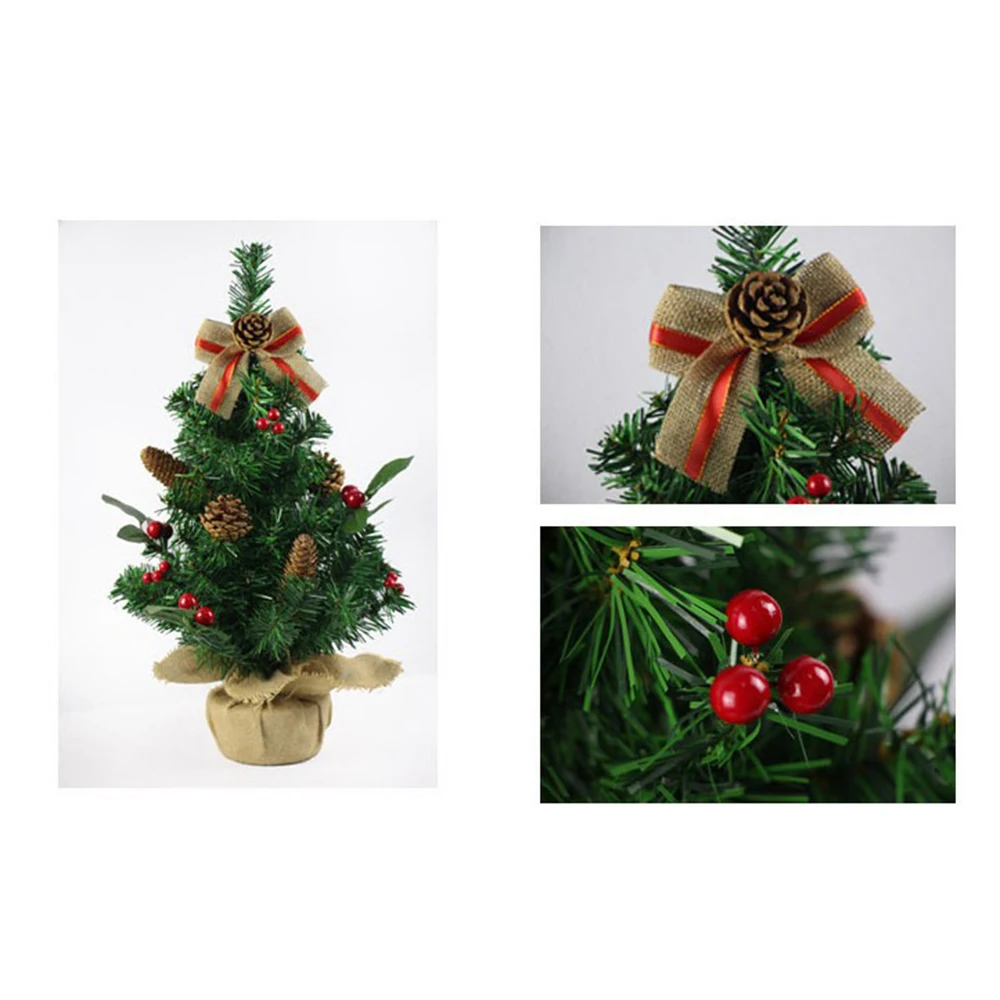 Festival Mini Christmas Tree Xmas 30cm Artificial Ornament Desk Window