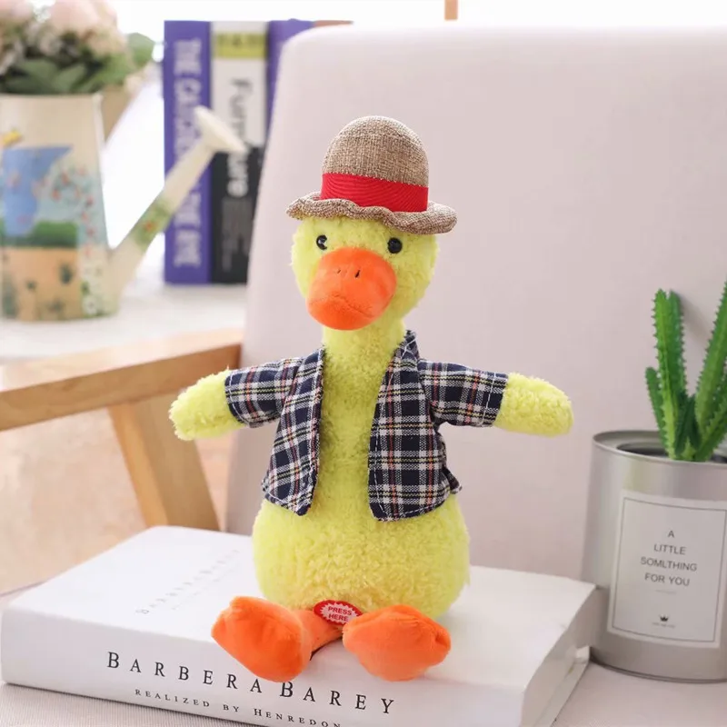 Муравей электрическая игрушка плюшевая утка USB зарядка подарок кабель для передачи данных подарок на день рождения забавная научная игрушка сюрприз
