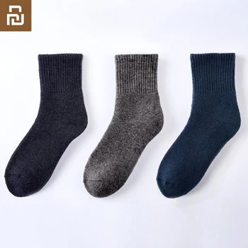 

3pcs Youpin 365wear blend warm socks High wool content Full terry lining Thicker to lock temperature soft skin-friendly