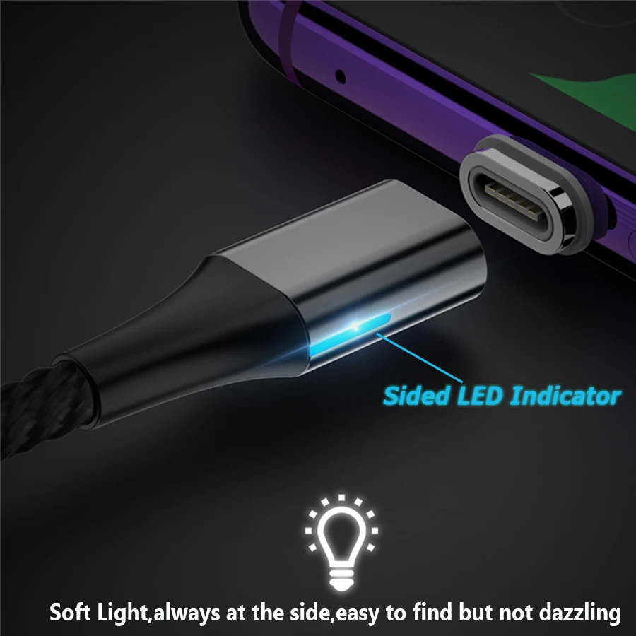 5А Магнитный зарядный кабель типа C для 5 в 22,5 Вт SuperCharge для huawei SCP mate 30 20 10 P30 P20 P10 Pro быстрая Магнитная супер зарядка