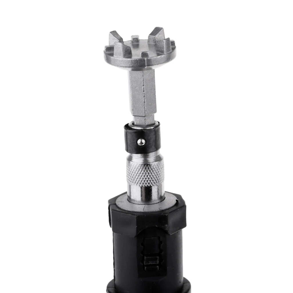 

Golf Shoe Spikes Replacement Wrench Tool Cleats Remover Puller W/ 3 Adapters