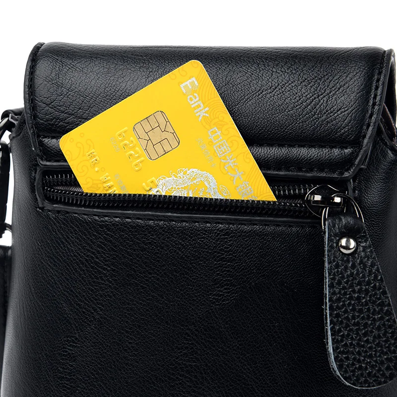 Wallet shoulder bag／ミニポーチ付／ブラック Spencer Mini Crossbody Shoulder Bag for Women, Cell Phone