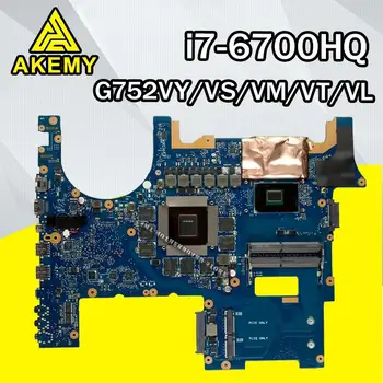 

ROG Laptop motherboard For Asus G752VS G752VM G752VY G752VT G752VL G752V G752 Tests the original motherboard i7-6700HQ