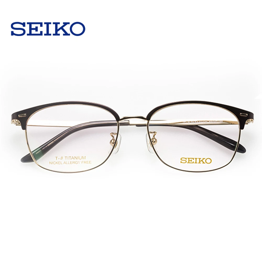 Seiko Titanium Optical Glasses Frame For Women Men Multifocal Eyeglasses  Spectacles For Progressive Myopia Hc3012 - Eyeglasses Frames - AliExpress