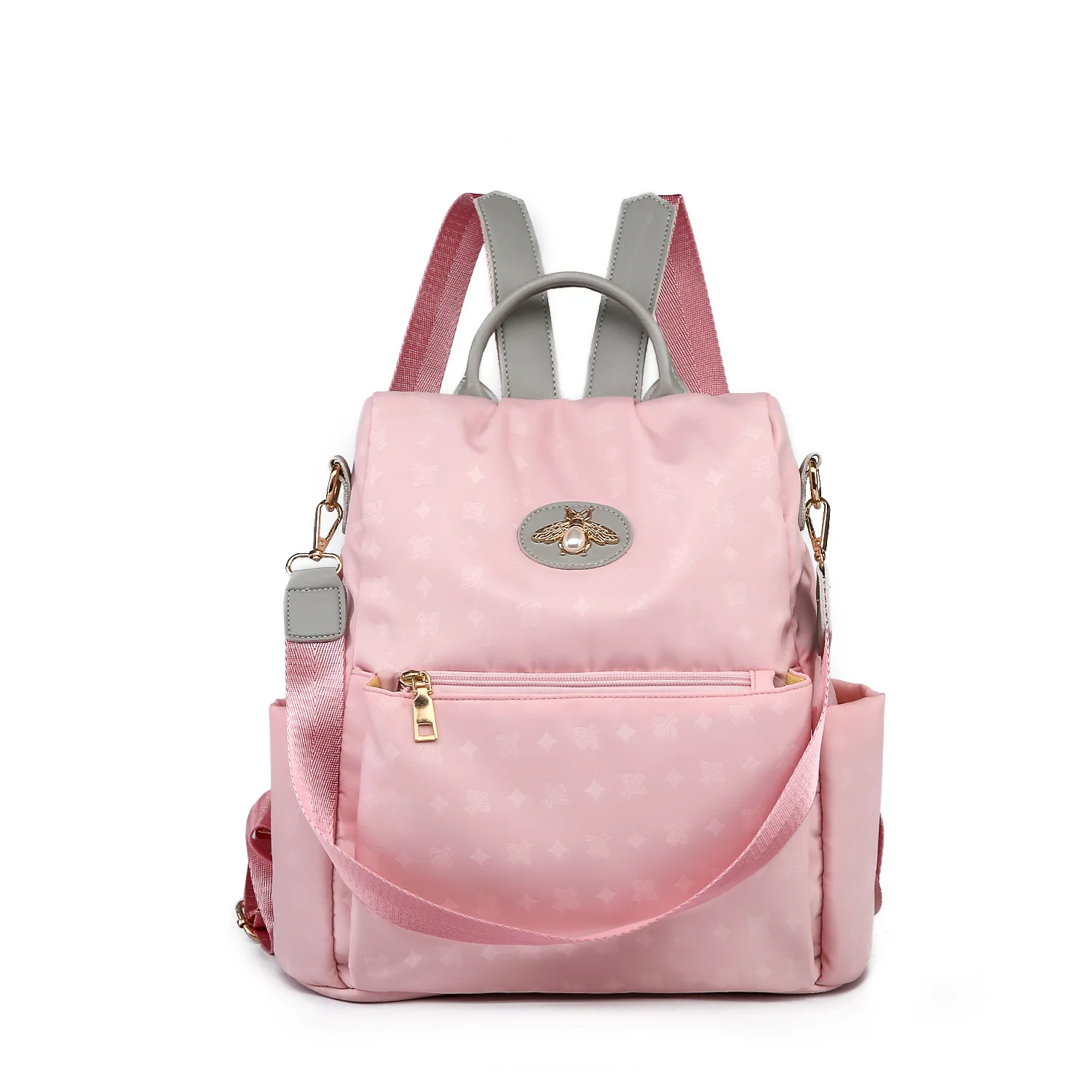 

Backpack Women's 2019 New Style Nylon Casual Fashion Anti-Theft Multi-Purpose Backpack Large Capacity Schoolbag