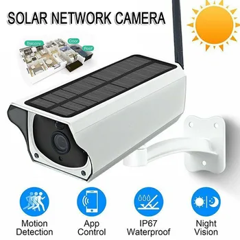 

Outdoor 1080P Solar Battery Power IP Camera WIFI Wireless IP67 Low Power Consumption PIR Surveillance Security Camera