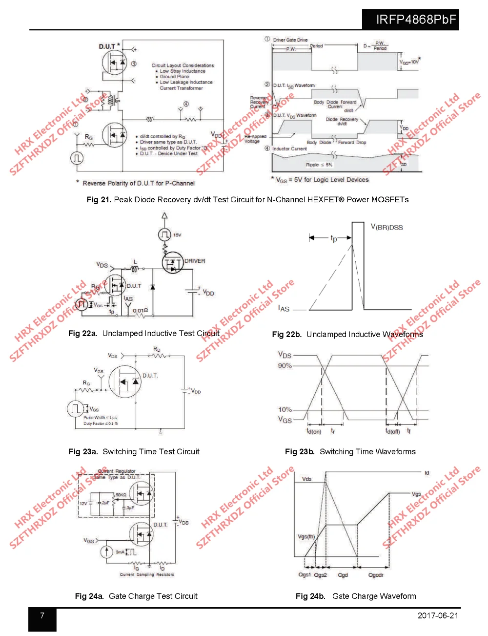 IRFP4868PBF TO-247 IRFP4868 TO247 MOSFET 300 V, 70A, 32 mOhm 180 nC Qg, TO-247AC 25 шт/трубка(25 шт