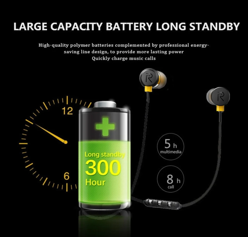 Горячие Bluetooth 5 0 беспроводные наушники ожерелье Спорт Тренажерный зал мягкие с