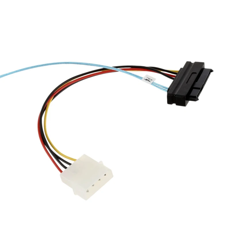 GTBL LSI/3 Ware SAS кабель SFF-8087 для SFF-8482 питания x4 SAS кабель