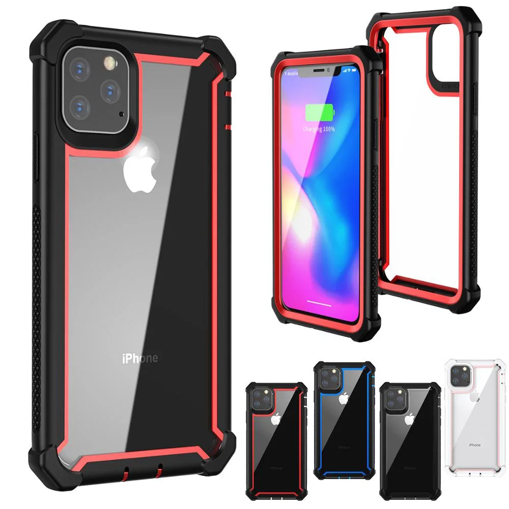 

Fashion Shockproof Silicone Phone Case For iPhone 11/11 pro/11pro Max Protective Shockproof Impact Case