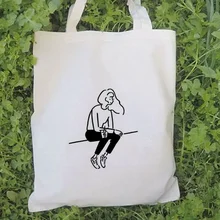 Хозяйственная сумка, Холщовая Сумка, Сумка-тоут, текст, сделай сам, ежедневное использование, иллюстрация, искусство, пользовательский принт, логотип, эко многоразовая утилизация