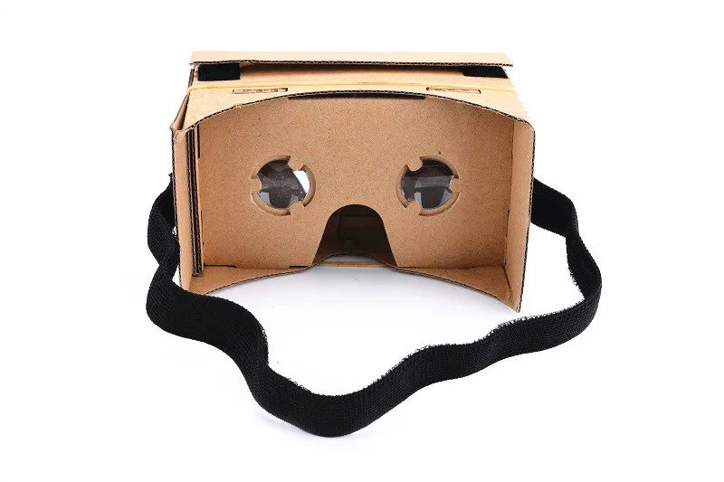 DIY Бумага VR очки картон Стиль Гарнитура 3D очки для 3,5-6,0 дюйма смартфон