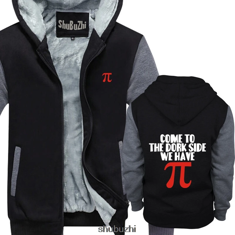 Come To The Dork Side Mens Black thick hoody NEW Funny Cool warm coat men brand hoodies male sbz3360 | Мужская одежда