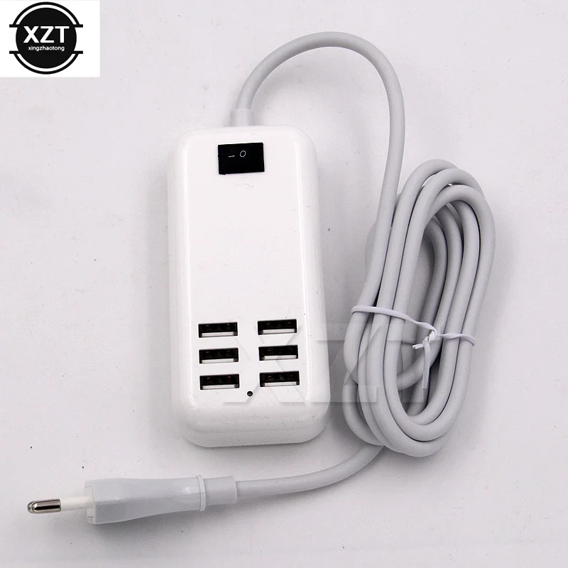 USB разветвитель с 6 портами 20 Вт 5 В|USB-хабы| |