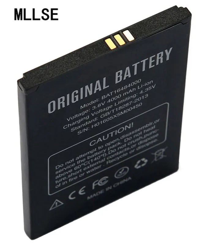 MLLSE 4000 мАч аккумулятор Для DOOGEE X5 MAX Pro батареи мобильного телефона