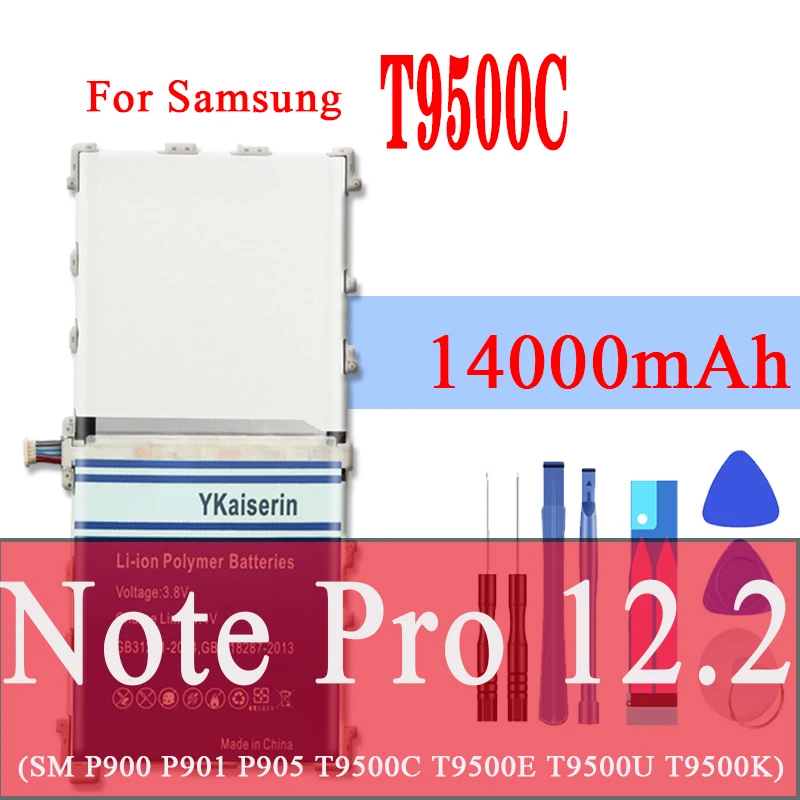 Аккумулятор для Samsung Galaxy Note 8 0 10 1 Pro 12 2 GT P5100 N5100 N5110 N5120 N8000 N8010 P7500 SM P600 P601 P900 P901 P905 Tab