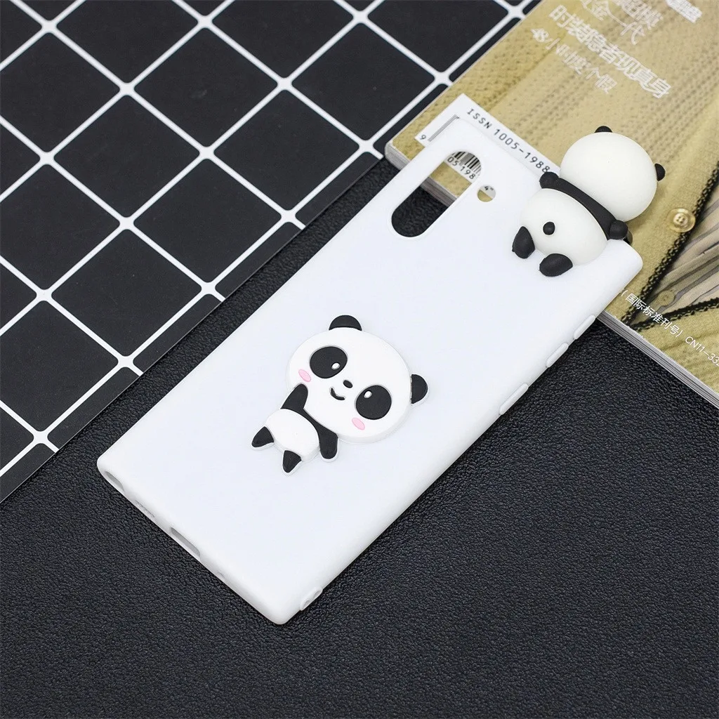 For Samsung Galaxy Note 10 6.3inch Panda New Personalized Print Phone Case Ultra Thin Soft Silicone Cute Cartoon Phone Case
