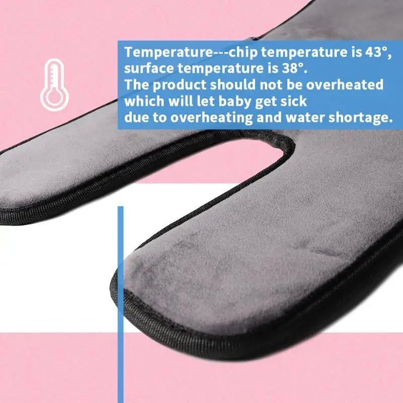 Прочные Чехлы для автомобильных сидений твердый USB с подогревом Чехол подушки сиденья автомобиля Подушка для стула с автоматическим контролем температуры для ребенка