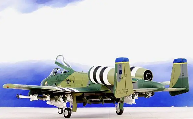 HOBBY MASTER Fairchild LIMITED A-10A Thunderbolt II USAF 930th OG 45th TFS Hoosier Hogs#80-0149 1/72 diecast plane model